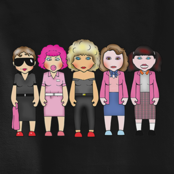 Pink Girls - Inspired by Grease Film