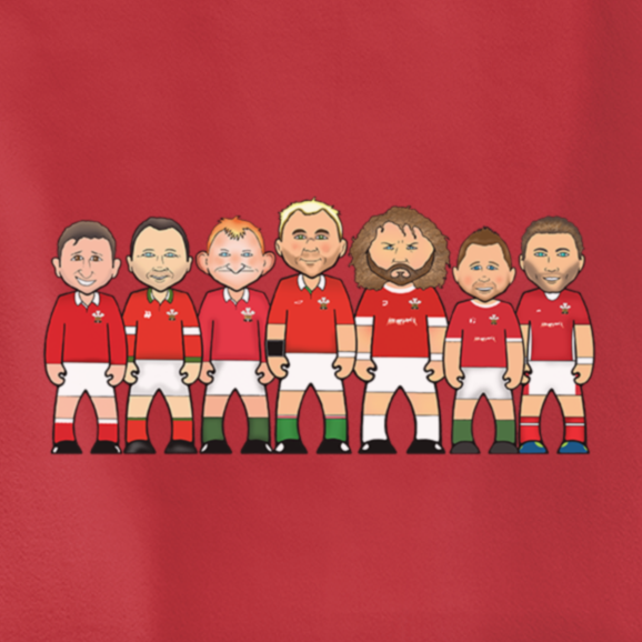 Wales Modern Rugby Legends