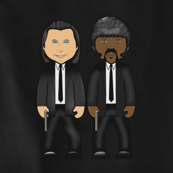Fictional Hitmen - Inspired by Pulp Fiction