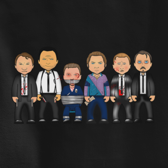 Stuck in The Middle with Dogs - Inspired by Reservoir Dogs