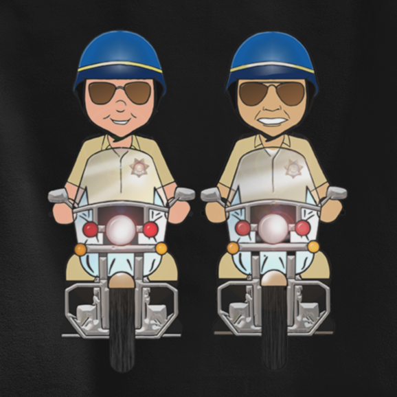 Highway Patrol Men - Inspired by CHIPS