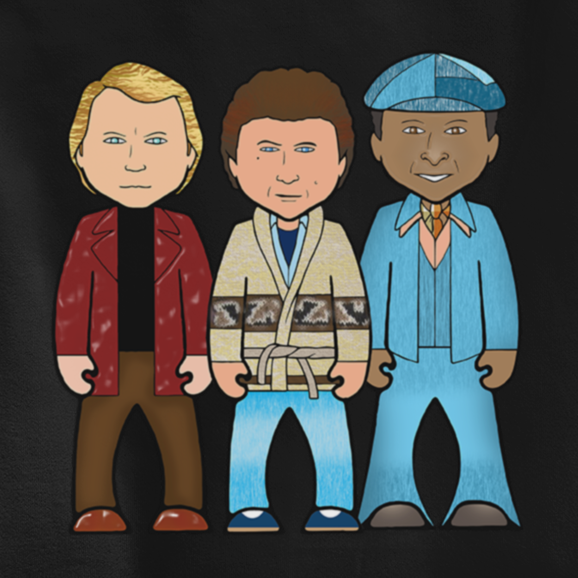 Cool Cops & The Bear - Inspired by Starsky & Hutch