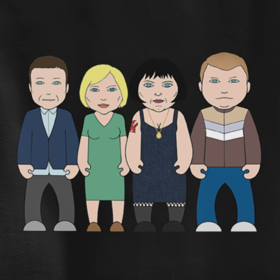 Barry Island Lovebirds - Inspired by Gavin & Stacey