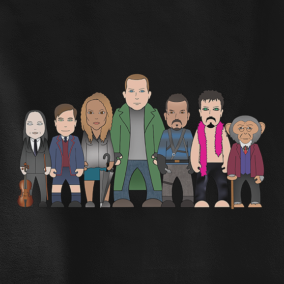 Adopted Superheroes - Inspired by the Umbrella Academy