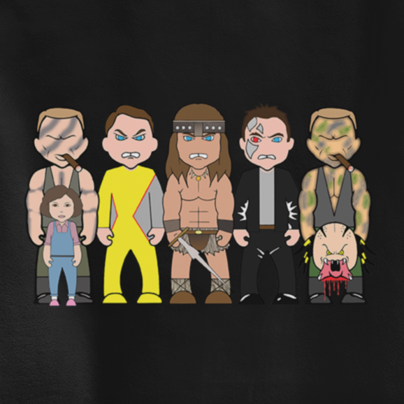 Arnie Icons - Inspired by Arnold Schwarzenegger