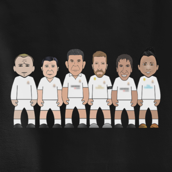 The Whites Football Legends - Inspired by Real Madrid
