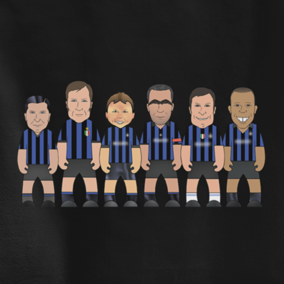 The Black & Blues Football Legends - Inspired by Inter Milan