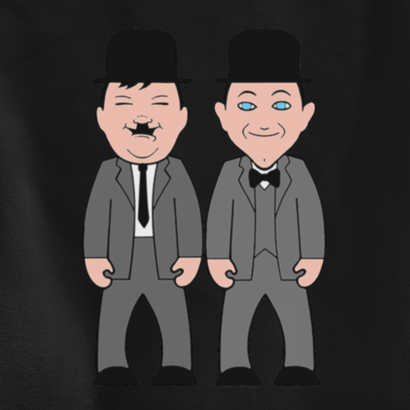 Comedy Double Act - Inspired by Laurel & Hardy