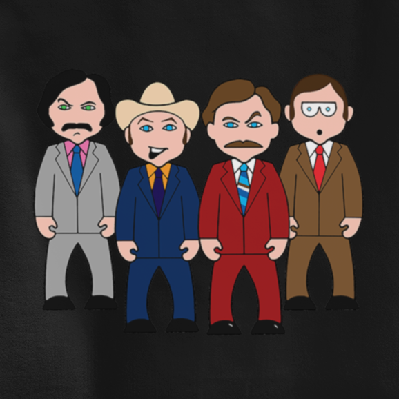 Channel 4 News Team - Inspired by Anchorman
