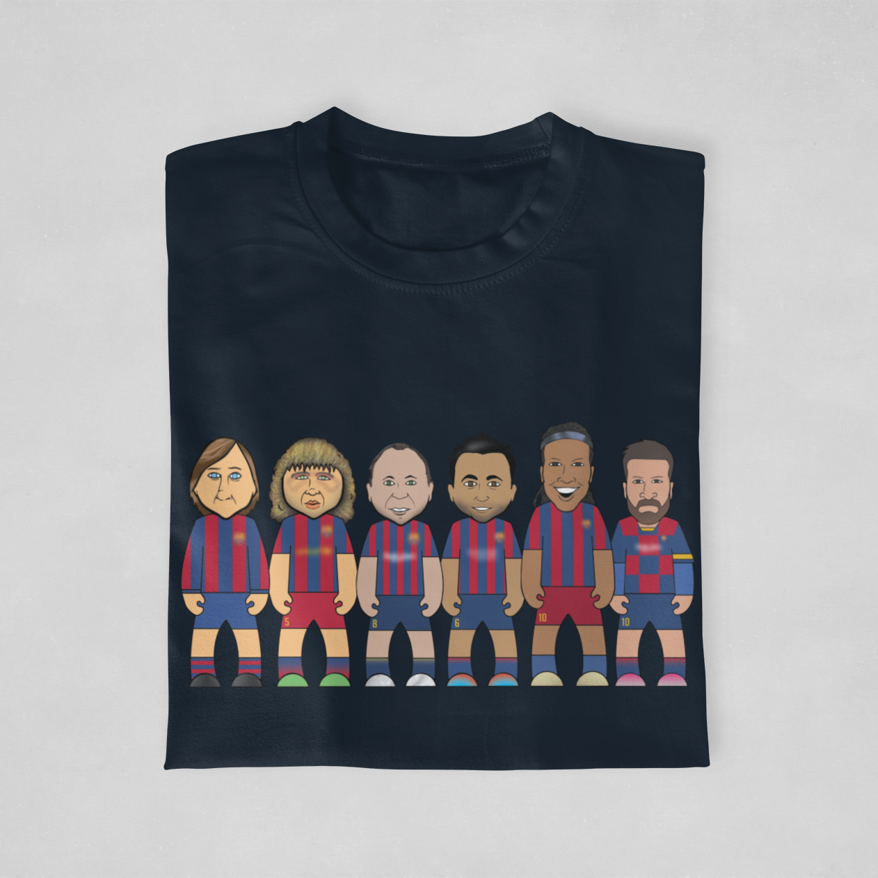 Catalan Football Legends - Inspired by Barcelona